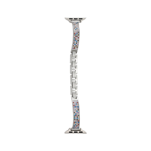 iserisewatch适用iwatch11表带苹果S11手表applewatch9新款S10创意复古风手镯S8金属S9女款7夏季S6智能SE高级