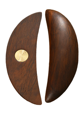 潮汕手工桃木圣杯卦杯保平安