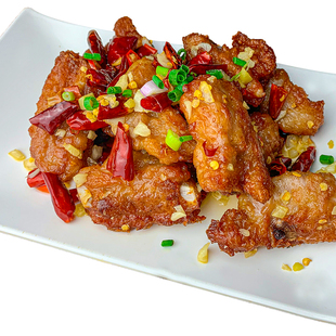 冠进蒜香排骨蒜香骨半成品商用冷冻蒜蓉广式小排小吃美食油炸食材