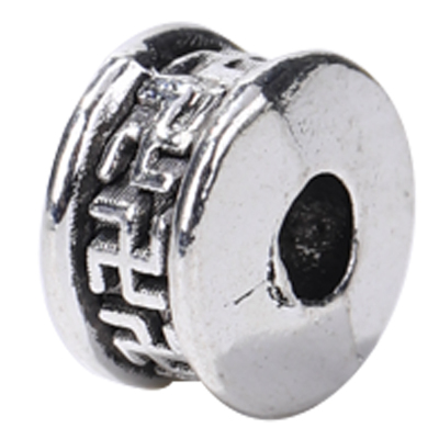 藏银隔珠diy手工银饰配饰