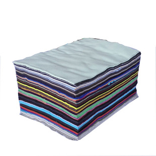 擦机布全棉工业抹布纯棉标准废布40碎布头吸水吸油不掉毛大块包邮