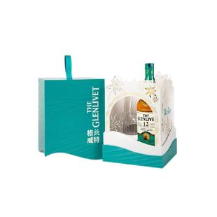 The Glenlivet格兰威特12年陈酿700ml单一麦芽威士忌礼盒款洋酒