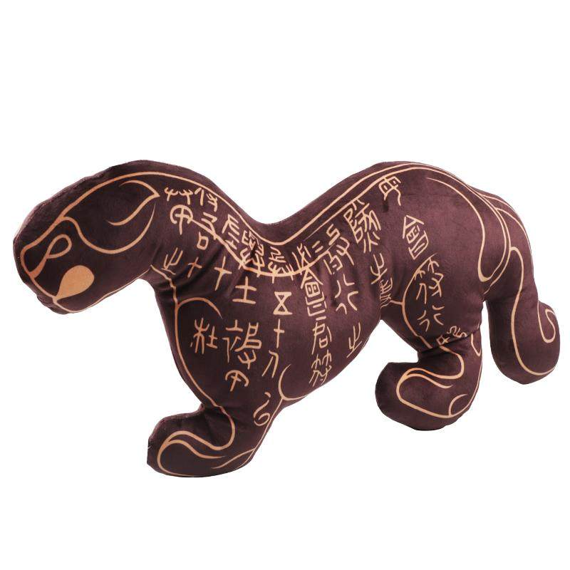 陕西历史博物馆杜虎符抱枕沙发靠枕玩偶西安文创纪念品创意伴手礼
