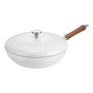 德世朗炒锅不粘锅家用平底锅电磁炉炒菜锅无涂层纯钛炒锅旗舰正品