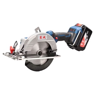 东成锂电锯木工专用充电式电锯电圆锯圆盘锯东城手电锯手提切割机