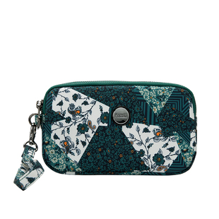 Frazzil/法姿手拿包女2023新款春潮洗水布小手拎包多隔层零钱女包