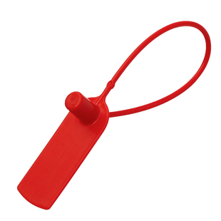 一次性衣服防盗防调包扣防伪扎带塑料封条鞋包防拆扣定制标签吊牌