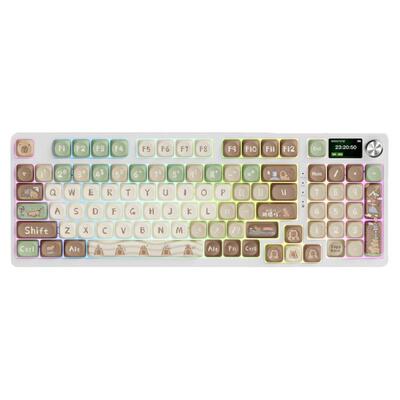 98Pro三模RGB机械键盘显示屏旋钮