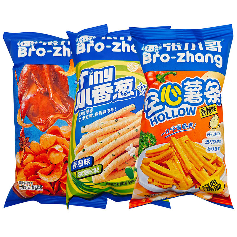 张小哥膨化食品多口味零食小吃