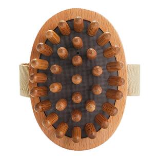 【送大瓶精油】榉木经络刷揉腰腹部腿肚子按摩刷身体刷全身美容院