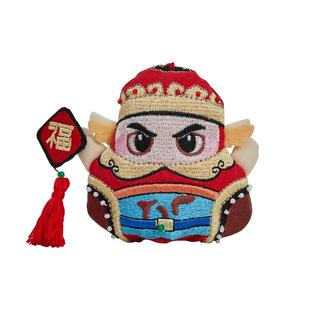 中国国家博物馆福将临门刺绣香囊DIY手工创意饰品复古女生日礼物