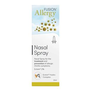 欧洲直邮英国药房Fusion修复鼻部黏膜缓解瘙痒充血过敏鼻部20ml