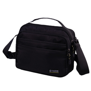 斜挎包男款手提包男士外出便携包迷你小背包男牛津布大容量手机包