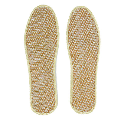 夏季亚麻鞋垫休闲运动防臭抑菌