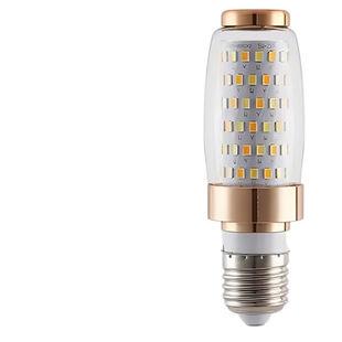 支持米家APP智能LED玉米灯泡E14螺口E27语音调光调色超亮蜡烛吊灯