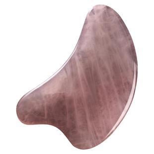 水谷雅子加厚天然粉水晶玉石推刮板面部美容院专用脸部拨筋刮脸板