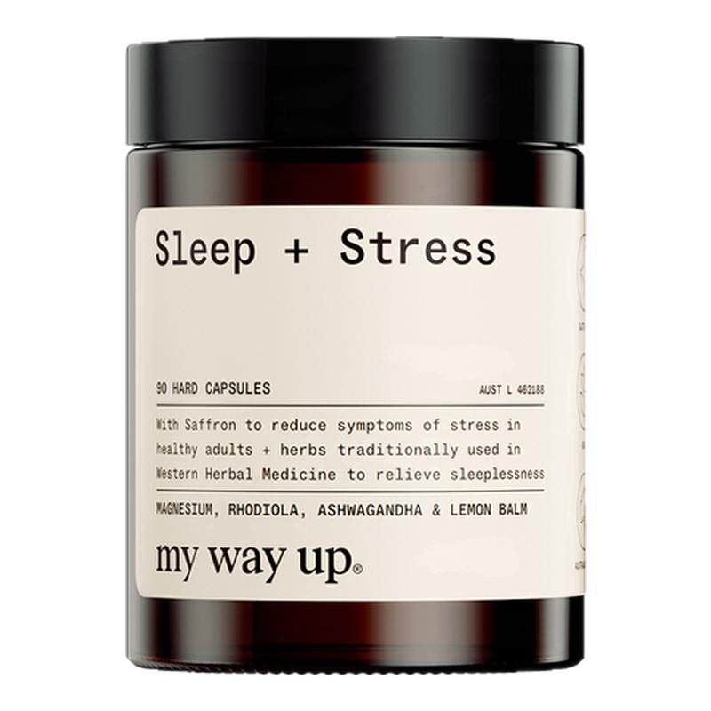 My Way Up舒压安眠胶囊情绪缓解南非醉茄降皮质醇安稳睡眠90粒/瓶