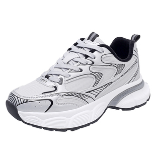 森马男鞋冬季加绒加厚老爹鞋2025新款防滑增高时尚百搭运动休闲鞋