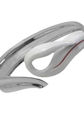 MOLISM艺术珐琅镀金朱鹭手镯