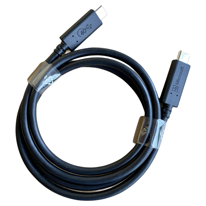 立讯同轴5A双typec雷电3/4数据线