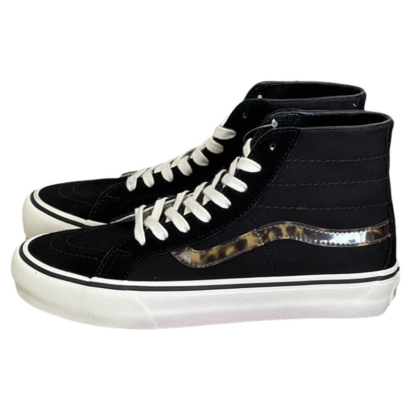 VANS豹纹女子SK8HI高帮帆布板鞋