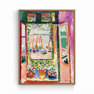 弹吉他的女孩 马蒂斯的闲情 惬意音乐 旁白VoiceOver装饰画挂画