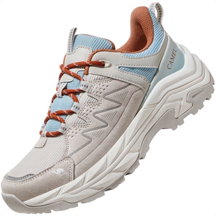 骆驼登山鞋女士2025冬季新款户外鞋防滑厚底缓震专业徒步鞋子男款