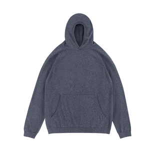 IDLT 合身连帽 UPW羊绒毛衣 可机洗混纺插肩通勤套头衫春秋休闲潮