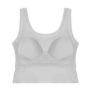 白色工字吊带背心女夏季内搭外穿纯色棉带胸垫遮副乳短款打底上衣