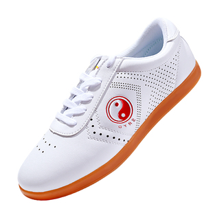 山人太极鞋女新款夏季透气牛筋底太极拳练功鞋武术训练鞋男运动鞋