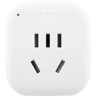 公牛南非转换插头孔圆脚三插大南非标转接头南非一分二插座转换器