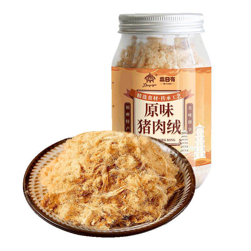 鼎日有老字号原味猪肉绒300g