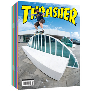 现货/订阅】Thrasher美国滑板杂志2025/26全年杂志订购 劲少年潮流体育冲浪运动滑板书籍潮牌海报英文英语期刊2023/2024年过刊杂志