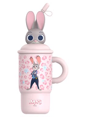 疯狂动物城尼克朱迪保温杯650ml