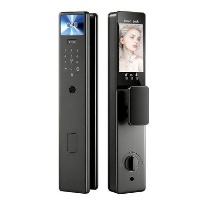 全自动人脸识别门锁全国包安装