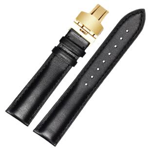 牛皮头层表带男真皮软皮手表带女款柔软皮带表链配件针扣蝴蝶扣