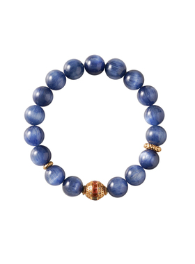 shannai原创「璟宁」天然蓝晶石手串女款新中式串珠手链转运配饰