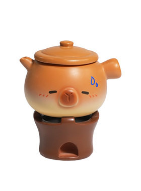 可爱水豚盲盒手札桌面摆件