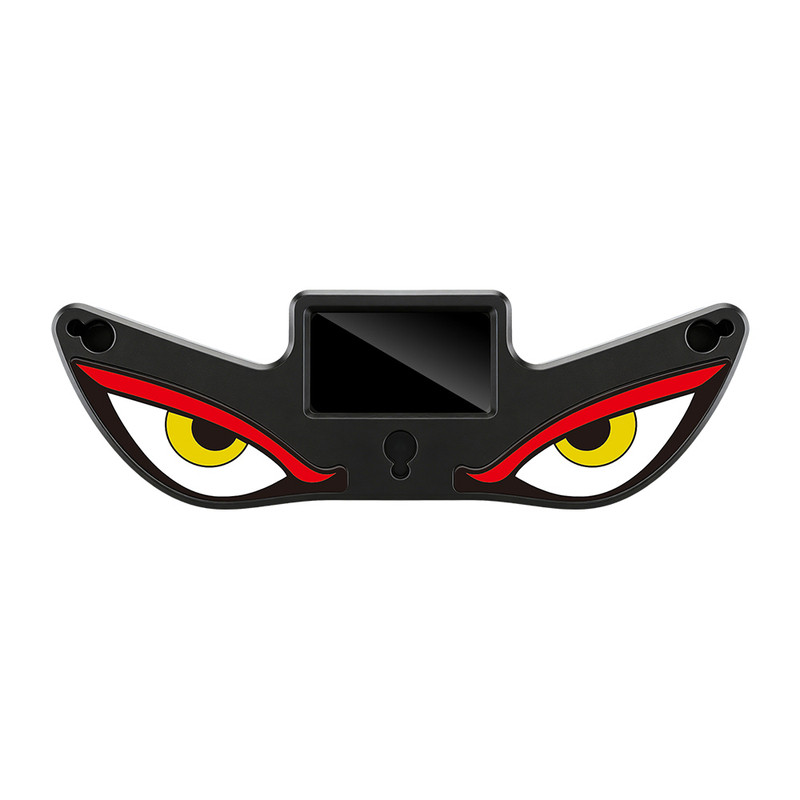 汽车太阳能恶魔眼警示氛围装饰灯