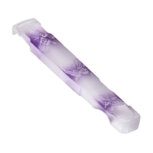 文创摆件书法书画镇纸创意镇尺琉璃质感水晶玻璃蝴蝶镇纸笔搁压纸器学生初学者文房四宝古琴镇尺高颜值送礼