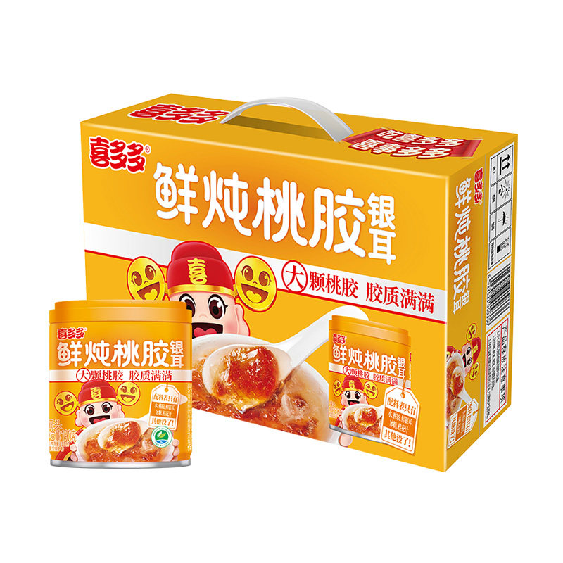 鲜炖桃胶银耳鲜炖银耳羹礼盒装