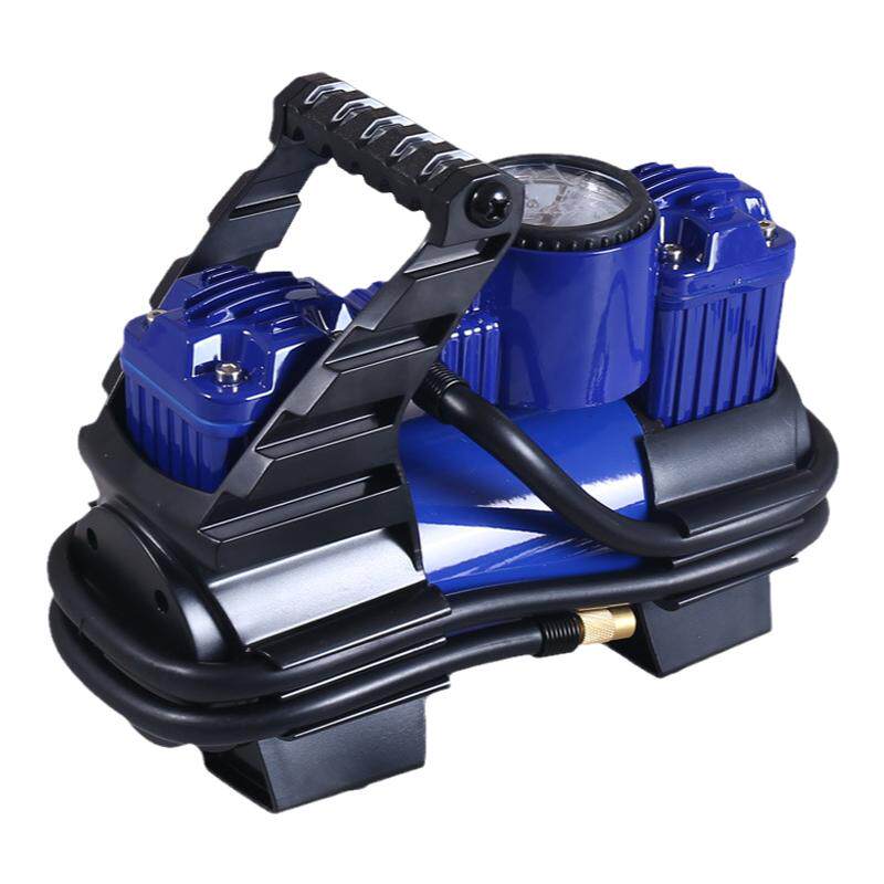 嘉西德0377双缸车载充气泵便携汽车轮胎打气泵12v车用电动加气机