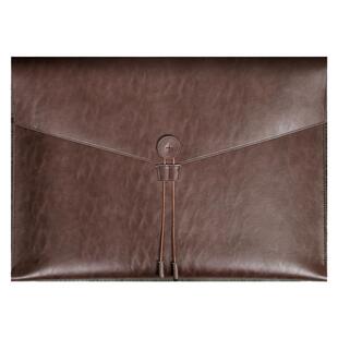 大容量a3文件袋皮质收纳文件包定制资料袋学生按扣文件夹女防水商务公文包男办公合同票据档案袋订制收纳袋