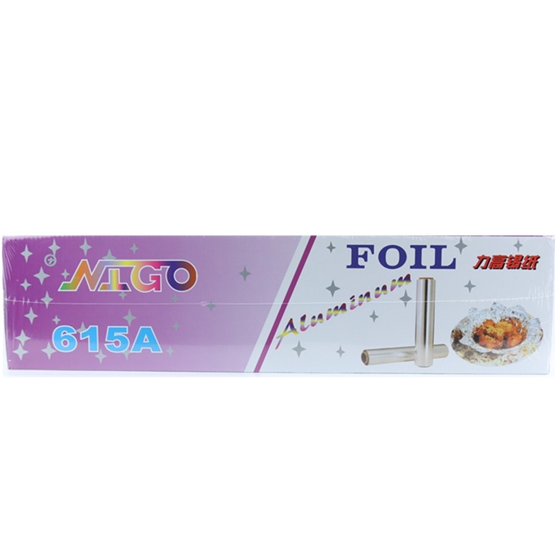力高615A613A锡纸10米4条装烧烤铝箔纸烘培花甲纸优惠包邮