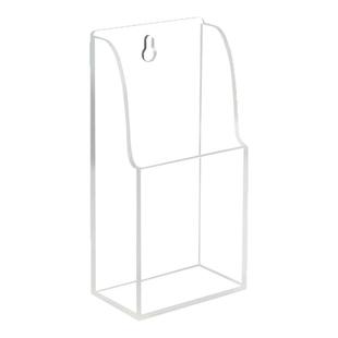 遥控器收纳盒壁挂式亚克力透明空调手机充电免打孔上墙床头置物架