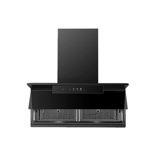 老板小黑翼D2顶侧双吸抽油烟机家用厨房大吸力官方旗舰店正品