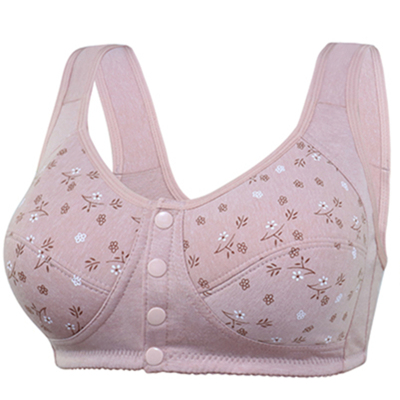 文胸中年风妇女50岁纯棉妈妈内衣