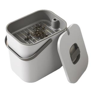 茶水桶废水桶干湿分离茶台专用垃圾桶茶渣桶家用茶叶过滤大号茶桶
