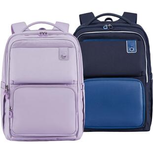 卡拉羊中学生云朵书包轻便减负防下坠双肩包初中年级背包女大容量