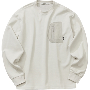 【新年款】nautica白帆 x 丁达尔联名中性长袖圆领T恤TW5464